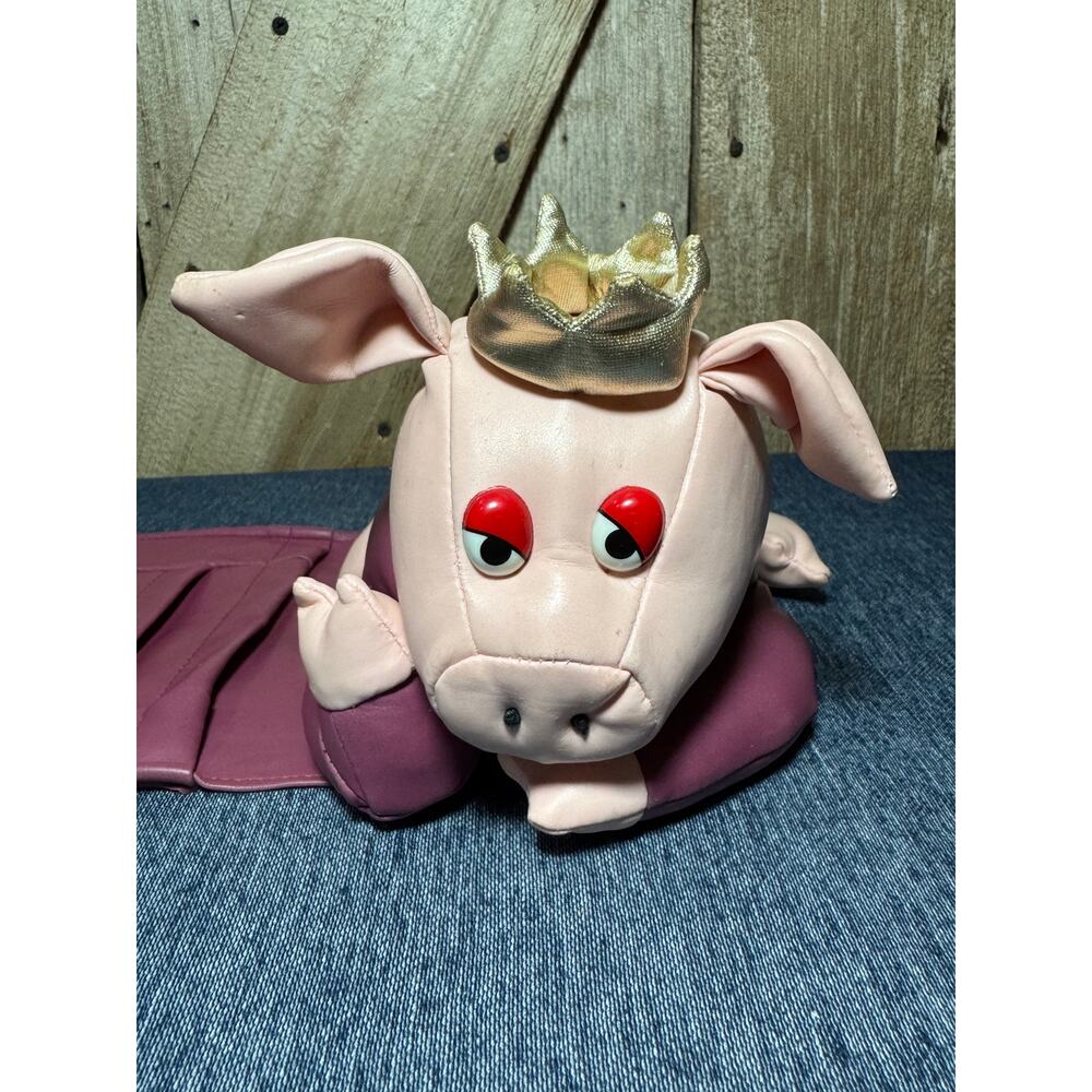 TV Hog Weighted Vinyl Pig Hog Remote Control Holder Couch Chair Arm Hanger